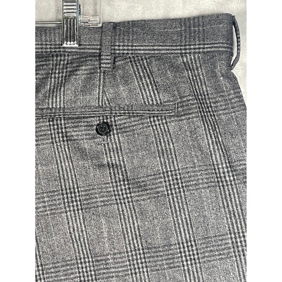 Banana Republic Pants Mens 44x34 Gray Vitale Barberis Canonico Flannel 120s Wool